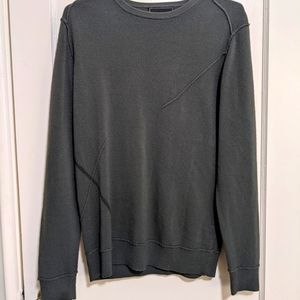 Buckle BKE Men's Charcoal Grey Sweater, Size Large, great condition